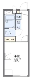 東京都府中市多磨町2【アパート】の間取り