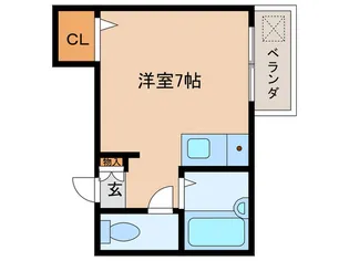瀬高マンション【2階】の間取り