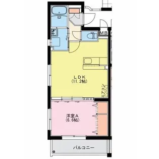 PLAISIR花【2階】の間取り