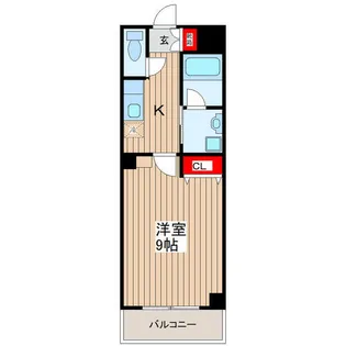東京都江戸川区中央4【マンション】の間取り