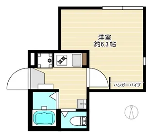 ルフィア中台【2階】の間取り