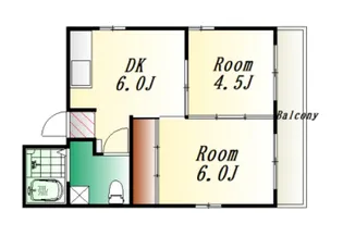 広島県広島市中区舟入幸町【マンション】の間取り