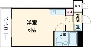 シルフィード用賀【2階】の間取り