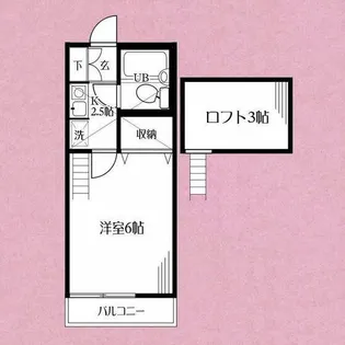 神奈川県横浜市旭区笹野台2【アパート】の間取り