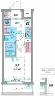 GENOVIA天王台【4階】の間取り