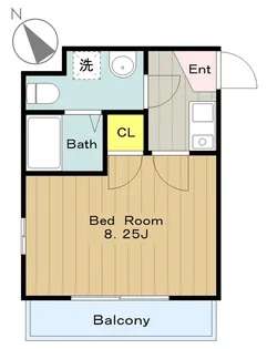 ブルゴーニュ【2階】の間取り