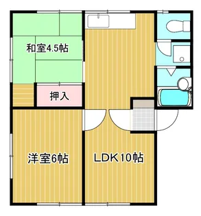 MTハイツ【2階】の間取り