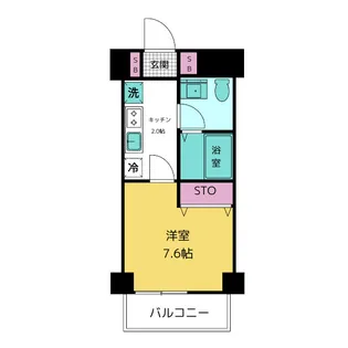東京都大田区下丸子3【マンション】の間取り