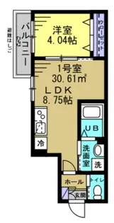 千葉県柏市明原3【アパート】の間取り