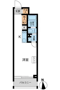アーデン芝公園【5階】の間取り