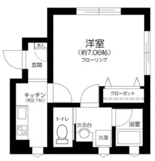 東京都杉並区和泉4【アパート】の間取り