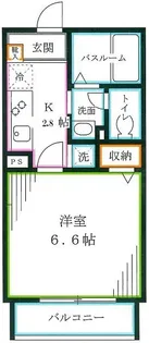 東京都中野区大和町3【マンション】の間取り