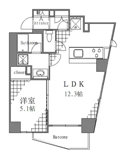 東京都台東区日本堤1【マンション】の間取り