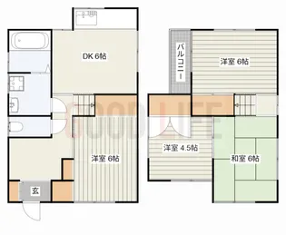 兵庫県加古川市加古川町北在家【一戸建】の間取り
