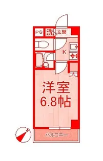 ブランメゾン南藤沢【4階】の間取り