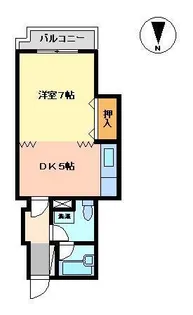 プレジデント福乃宮【3階】の間取り