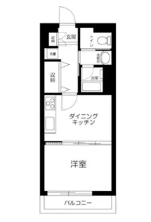 アトランティス三鷹【3階】の間取り