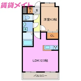 Ks mansion【2階】の間取り