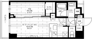 ステージグランデときわ台アジールコート【2階】の間取り