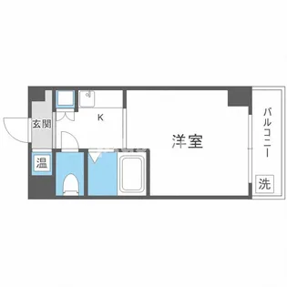 ドミール堺筋本町【12階】の間取り