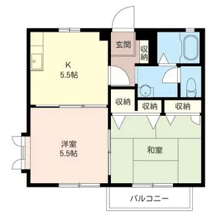 カサ・デ・エスペランサ【1階】の間取り