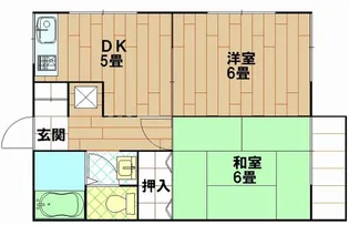 ニコニコシティ【1階】の間取り