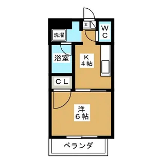 東京都大田区西糀谷4【マンション】の間取り