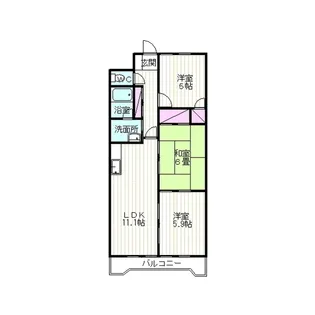 ヴィクトリー88【3階】の間取り