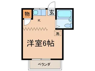 スカイヒルズ【2階】の間取り