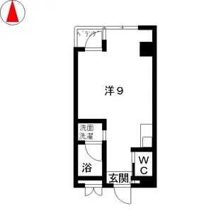 シャトーヨサミ【3階】の間取り