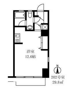 東京都港区南青山7【マンション】の間取り