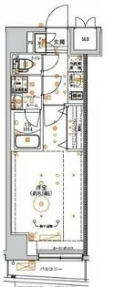 LUMEED中野坂上【3階】の間取り