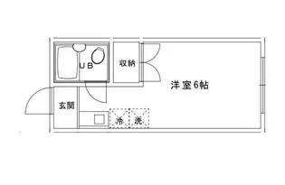 ポルシェ飯山【3階】の間取り