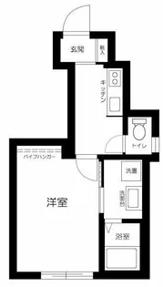 ソルナ西巣鴨【1階】の間取り