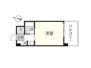 Lion竹屋町【3階】の間取り