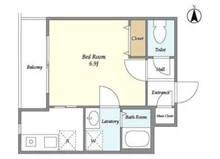 コスモリード高円寺イースト【3階】の間取り