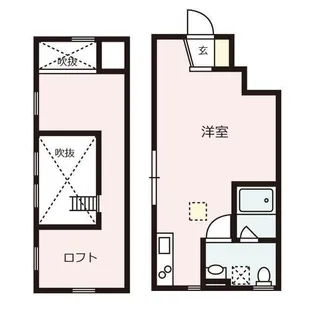 フォレスト久我山【1階】の間取り
