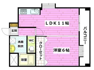 AD・GRAYSII【3階】の間取り