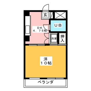 ル・グラン川越【4階】の間取り