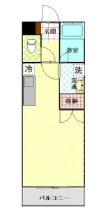 クレアージュ【1階】の間取り