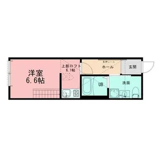 ハイロフト海老名【2階】の間取り