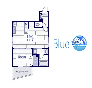 イリスタンパレス鎌倉【2階】の間取り