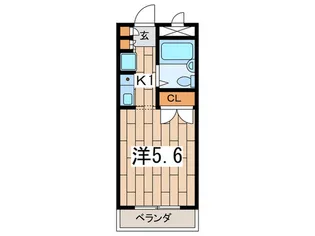 est porte【3階】の間取り