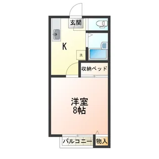 Angelic E【1階】の間取り