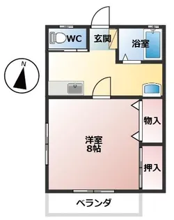 ブランノワール【2階】の間取り