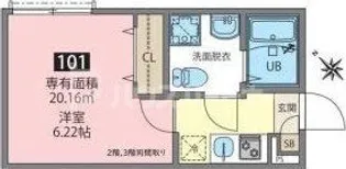 ZEN Machiya【3階】の間取り