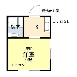 前田コーポ【2階】の間取り