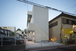 グランソレイユ竹下駅前【1階】の外観