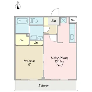 Esquina【3階】の間取り