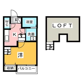 Creo中村公園参番館【2階】の間取り